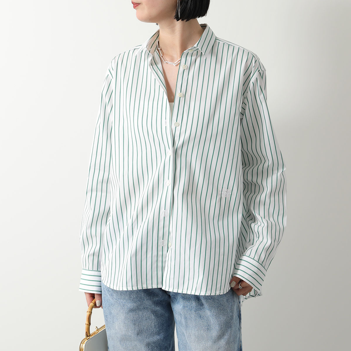 楽天市場】Toteme トーテム シャツ SIGNATURE COTTON SHIRT 234 WRT810