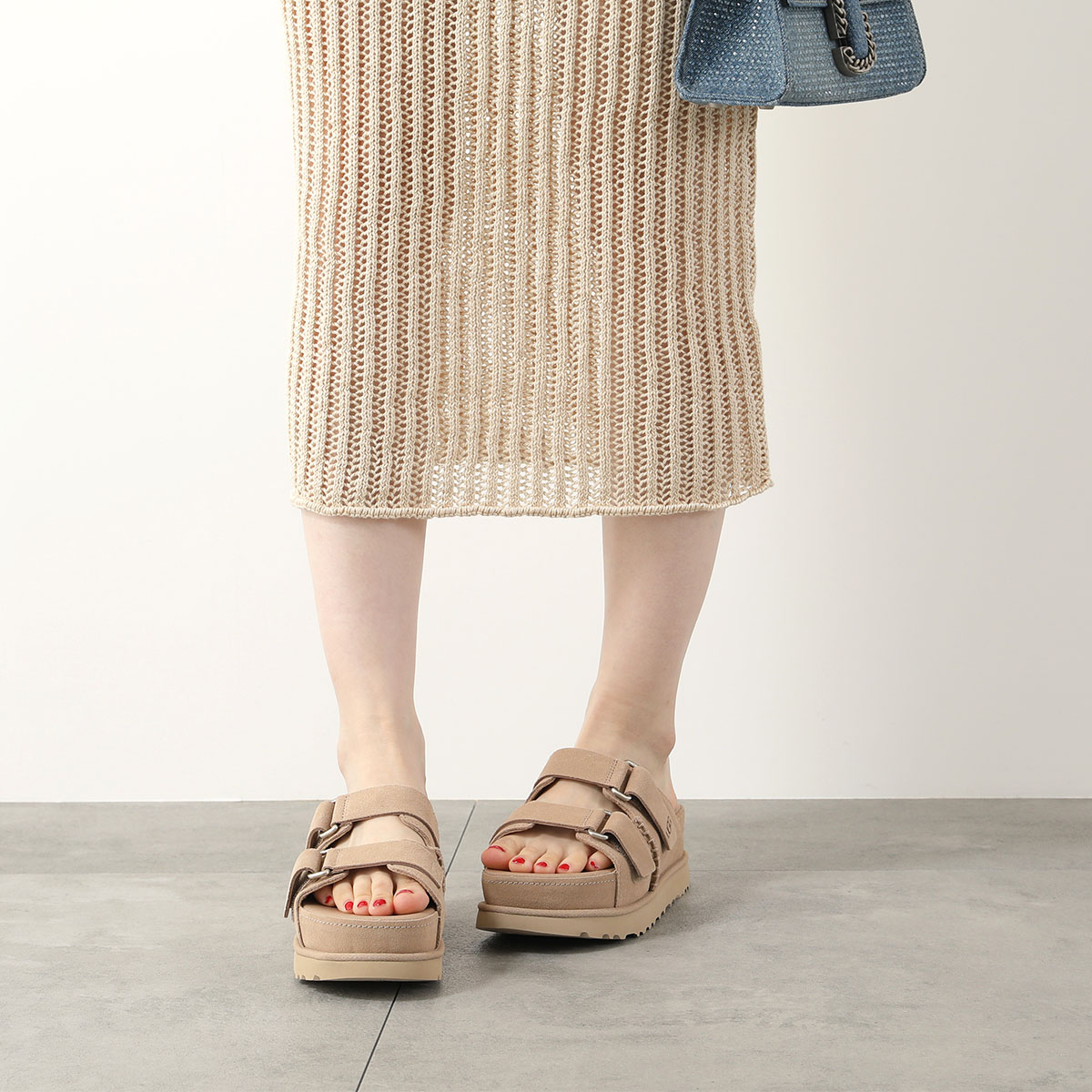 楽天市場】UGG アグ サンダル GOLDENSTAR HI SLIDE ゴールデンスター