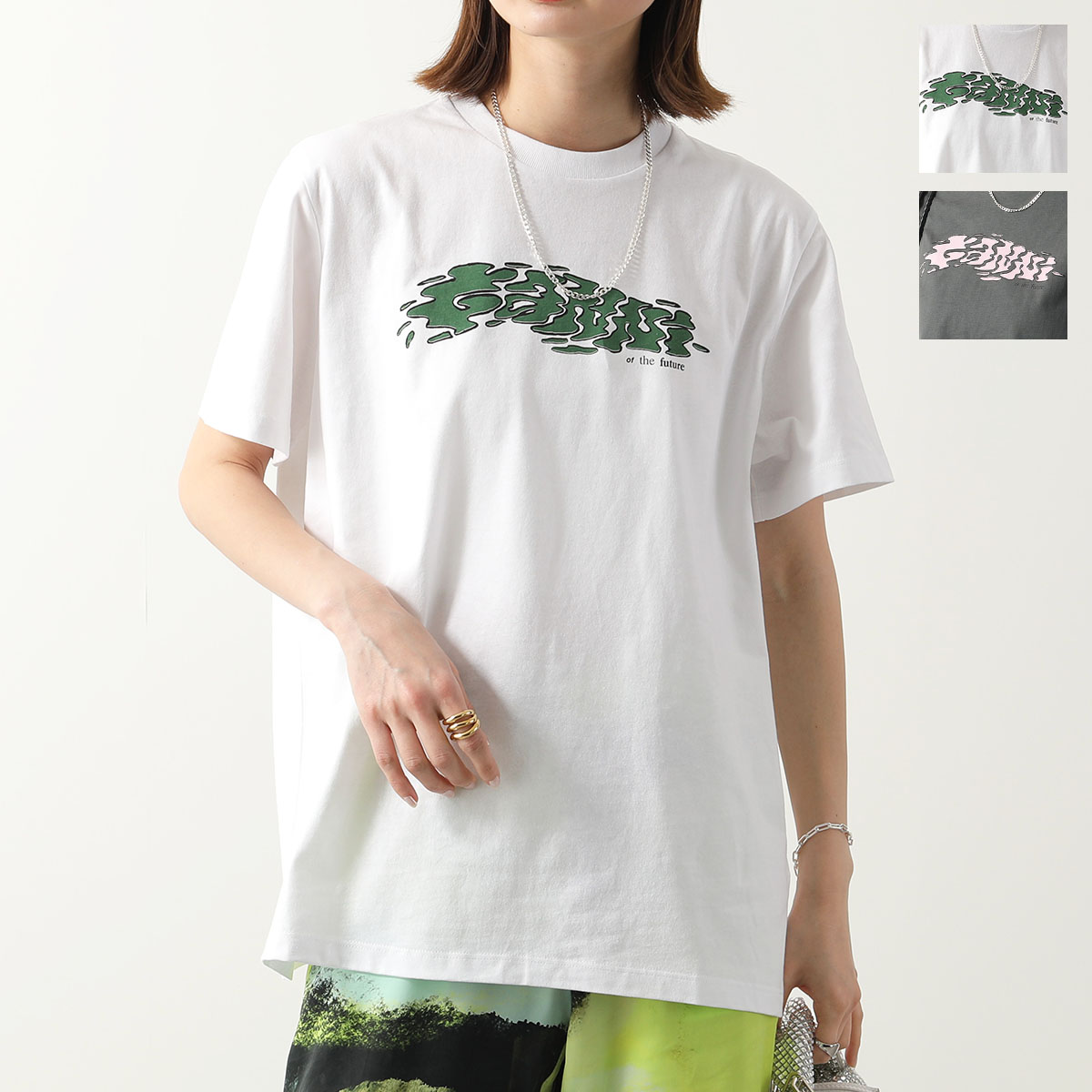 楽天市場】GANNI ガニー 半袖 Tシャツ Future Heavy Jersey Ganni