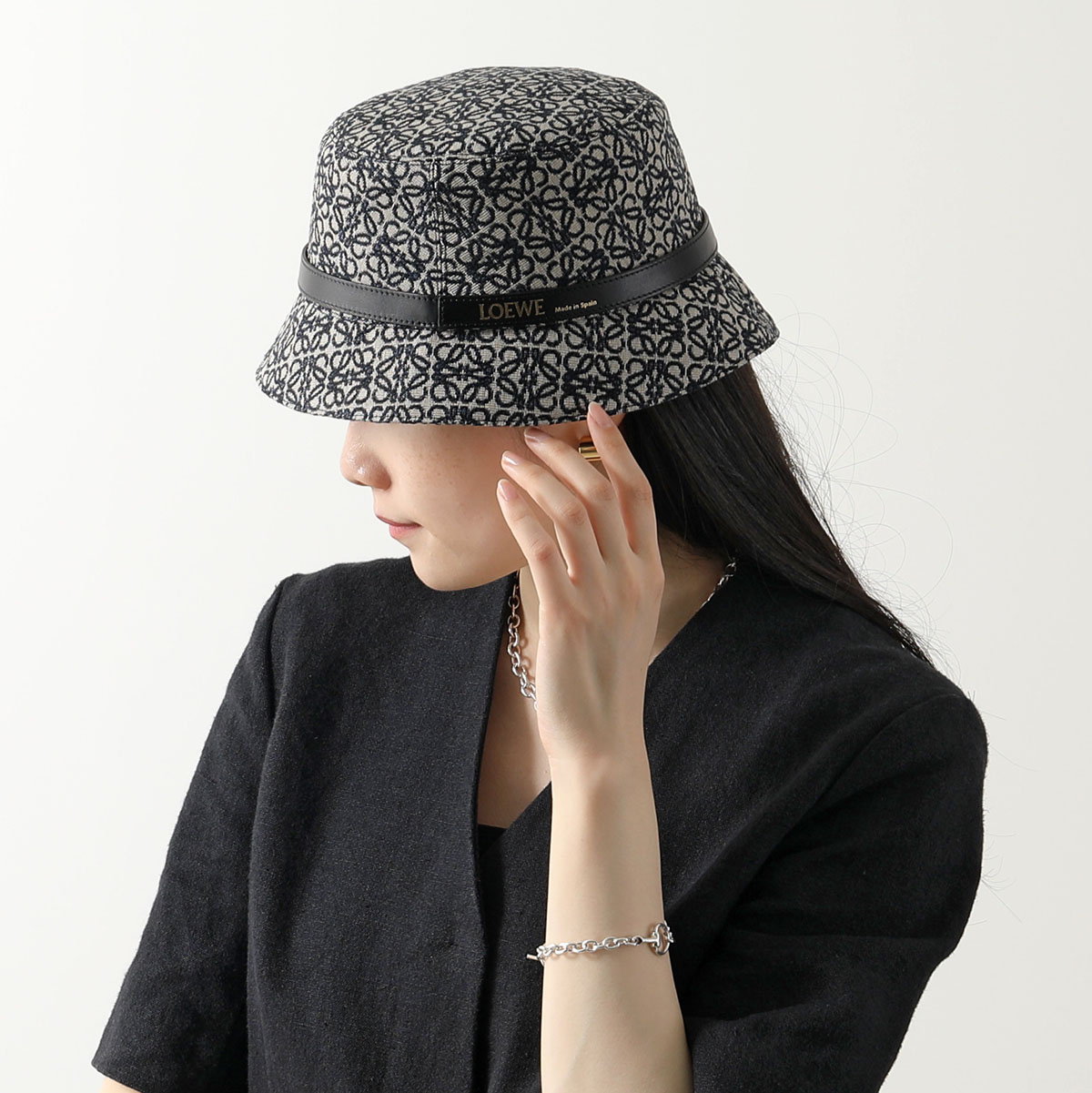 楽天市場】LOEWE ロエベ バケットハット K820HB1X41 レディース