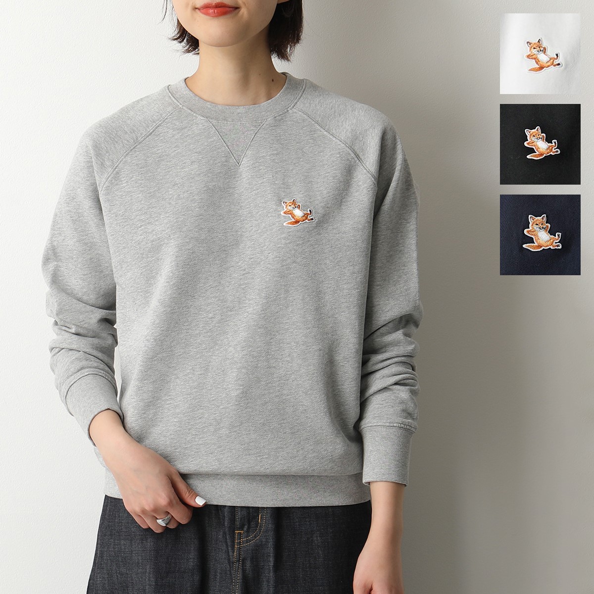 楽天市場】MAISON KITSUNE メゾンキツネ トレーナー CHILLAX FOX PATCH