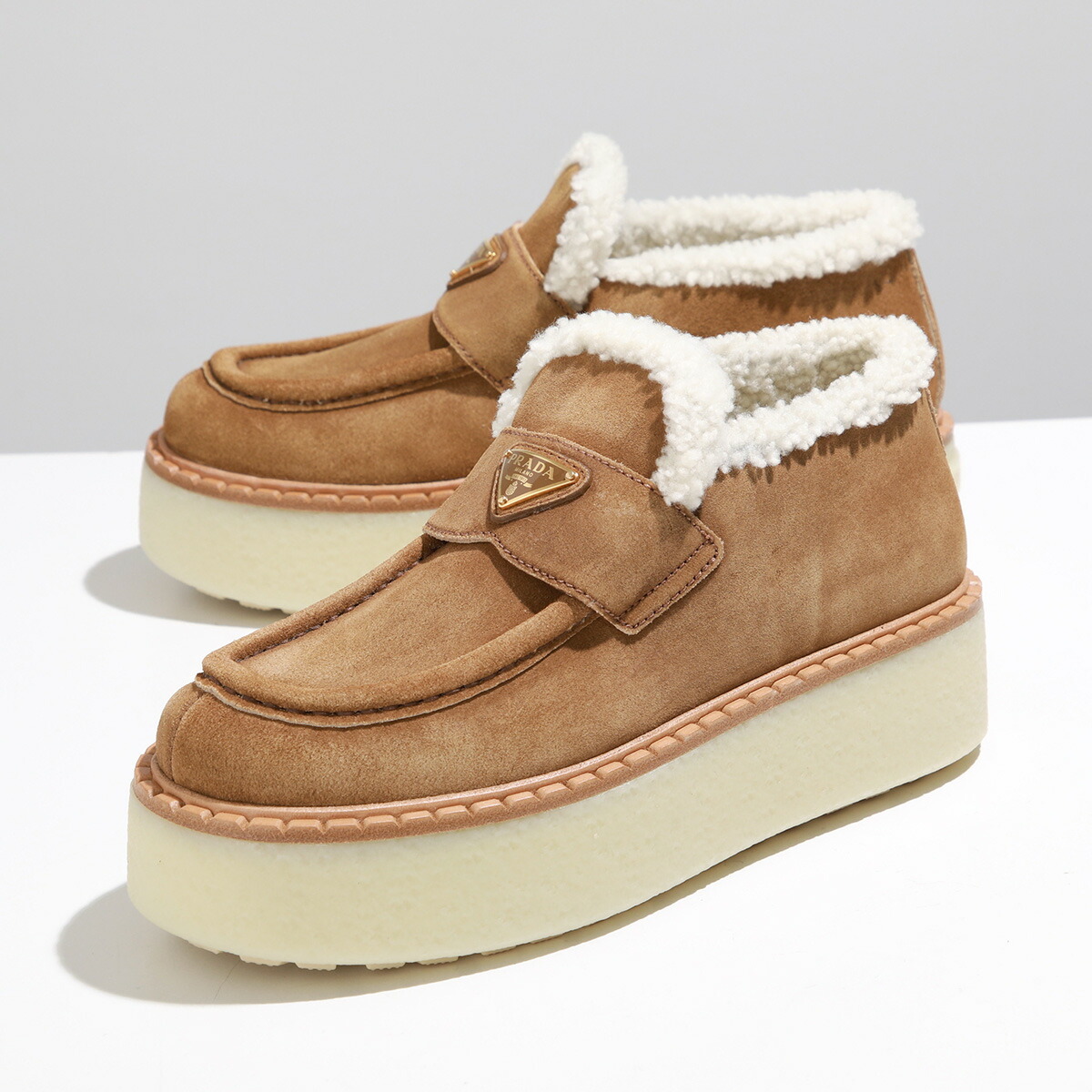 楽天市場】PRADA プラダ ローファー 1D717N FZG50 レディース