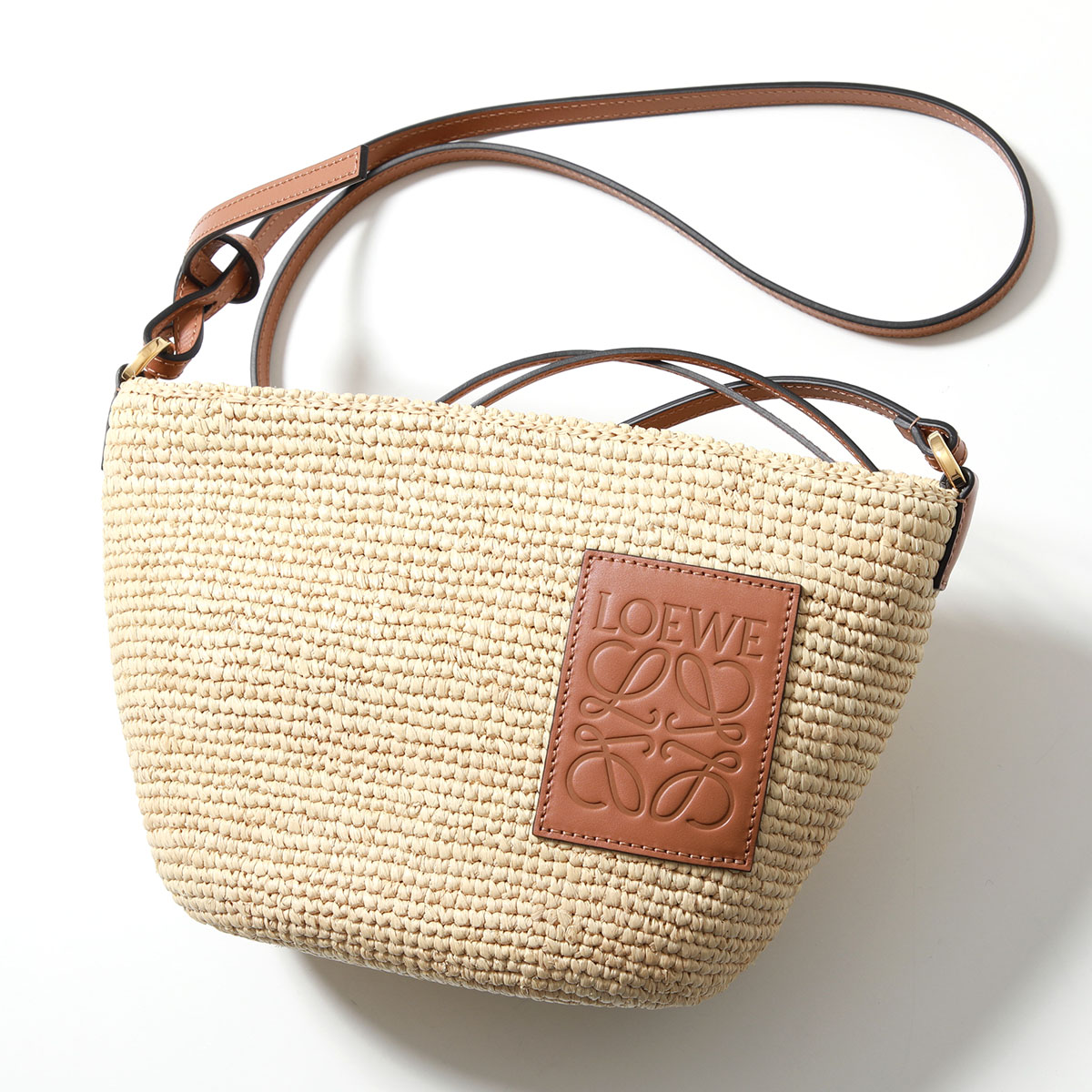 楽天市場】かごバッグ ショルダー（ブランドロエベ）（バッグ｜バッグ