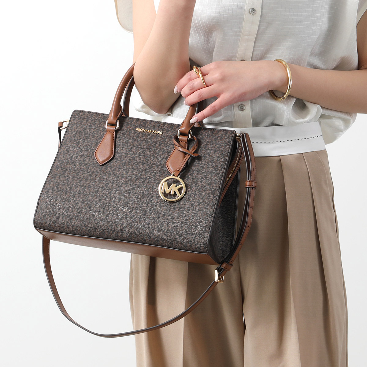 楽天市場】MICHAEL KORS マイケルコース ハンドバッグ SHEILA シーラ