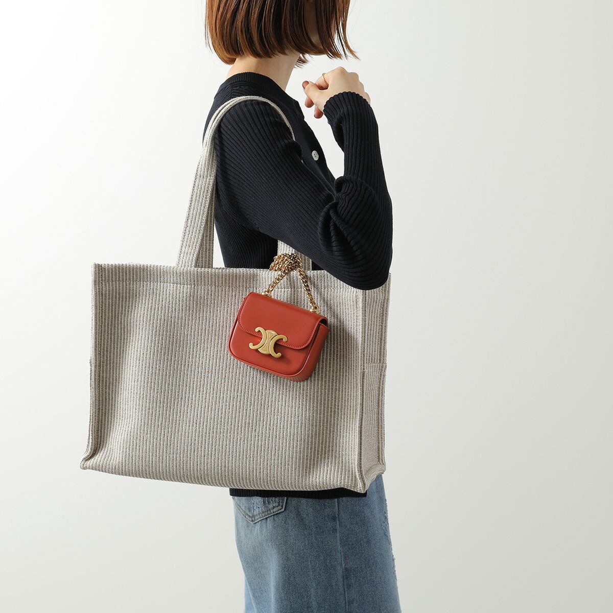 楽天市場】CELINE セリーヌ ショルダーバッグ 10L843DPV.38NO