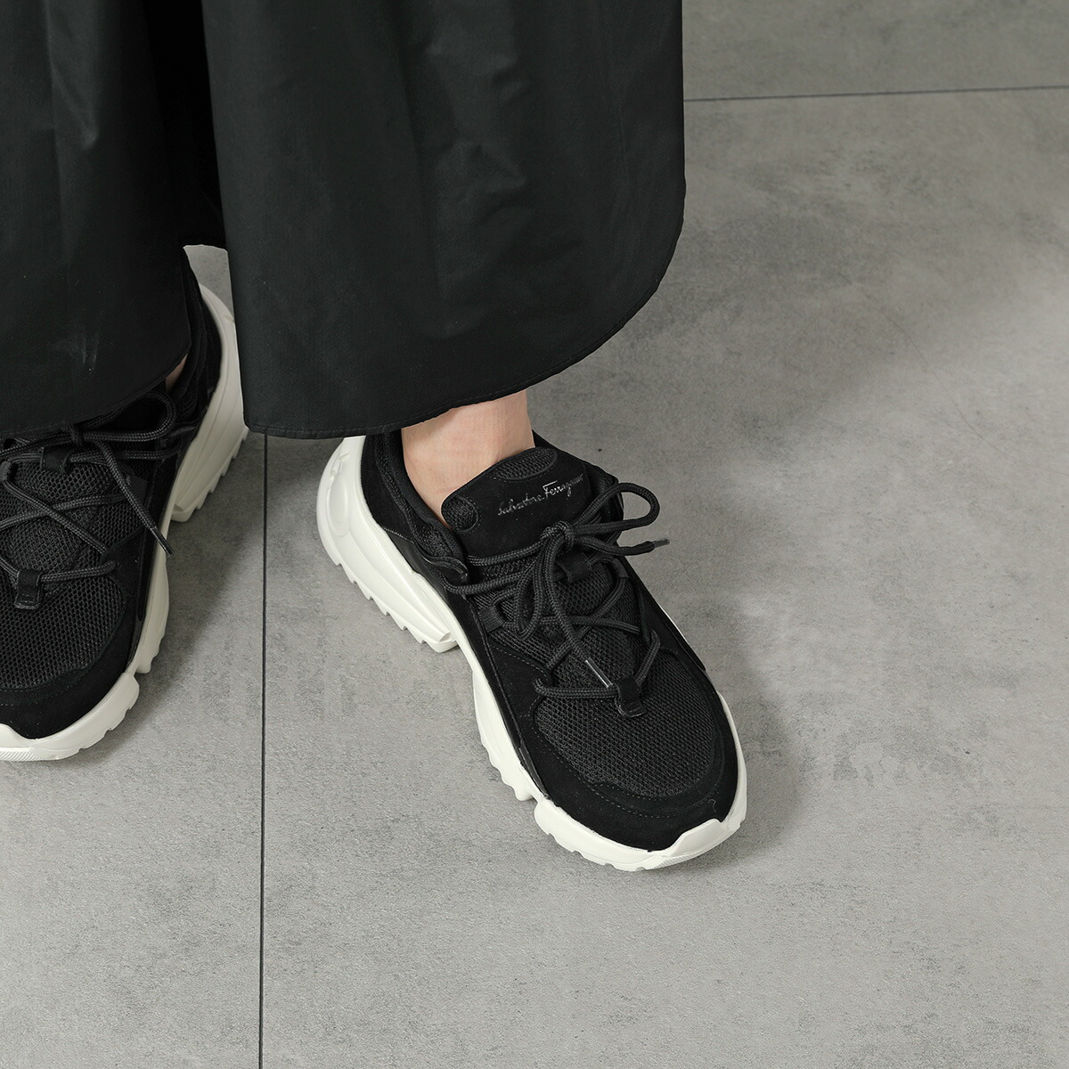 楽天市場】FERRAGAMO フェラガモ スニーカー SKYLAR スカイラー