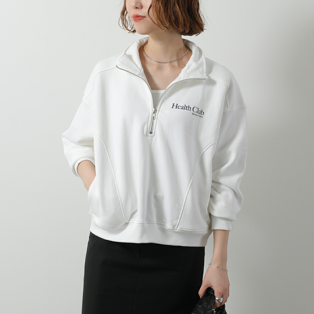 楽天市場】SPORTY＆RICH スポーティアンドリッチ トレーナー QZ871