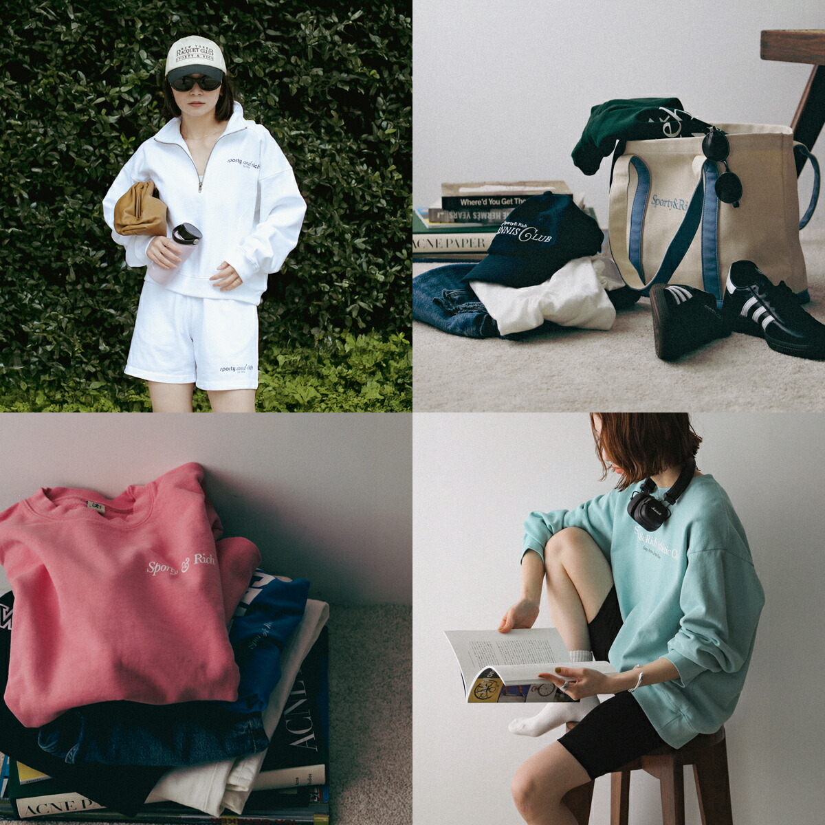 楽天市場】SPORTY＆RICH スポーティアンドリッチ トレーナー CRAW2341