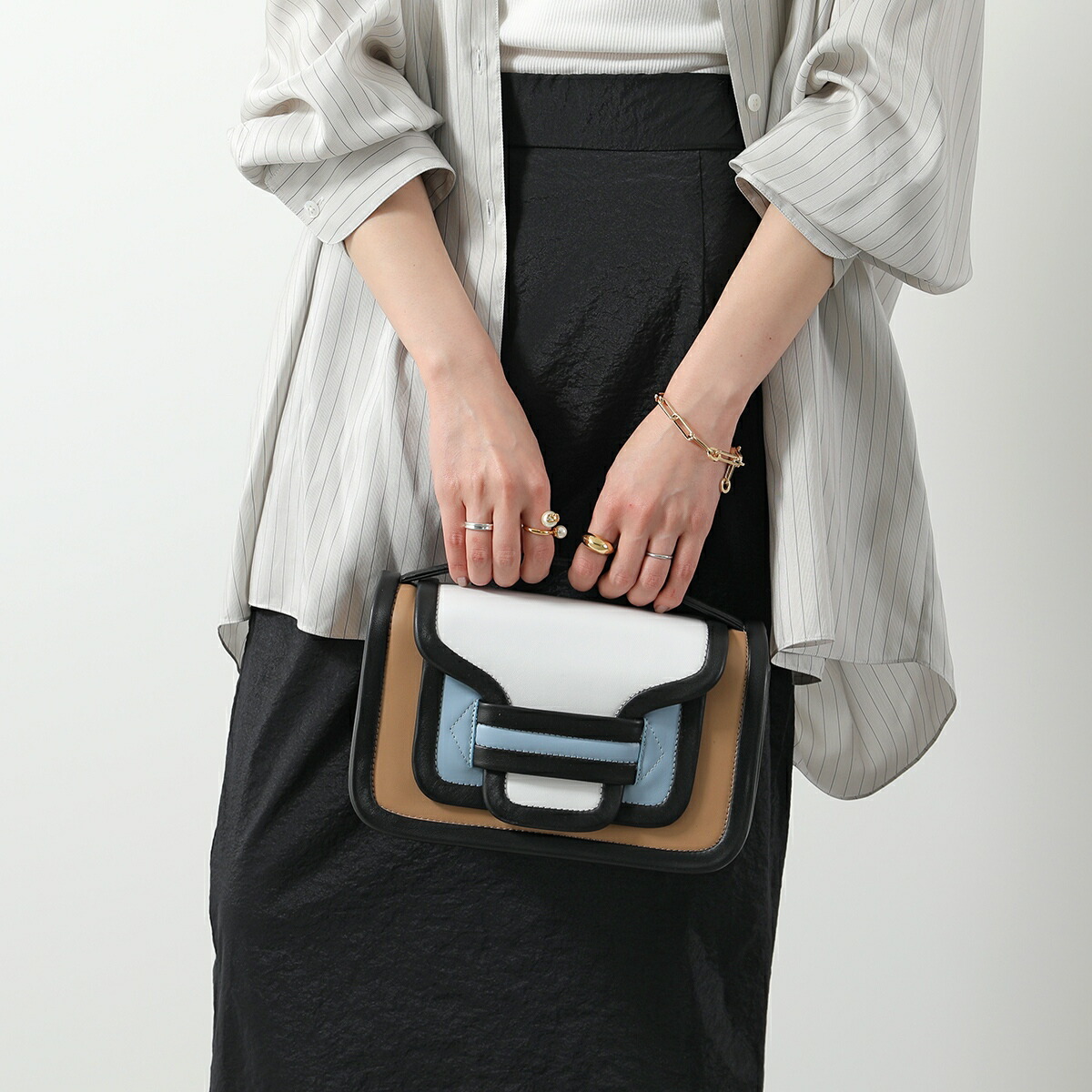 楽天市場】PIERRE HARDY ピエールアルディ ハンドバッグ ALPHA