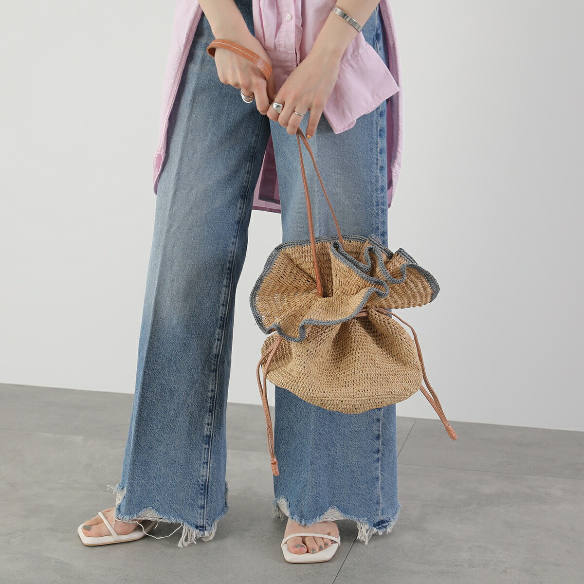 楽天市場】MADE IN MADA メイドインマダ かごバッグ ANDRY S BAG