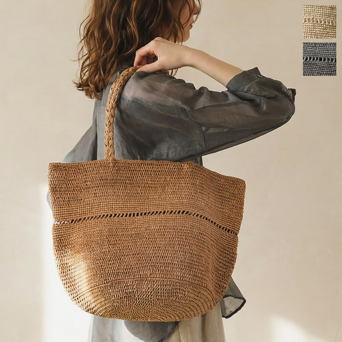 楽天市場】MADE IN MADA メイドインマダ かごバッグ ALICE M LACE BAG