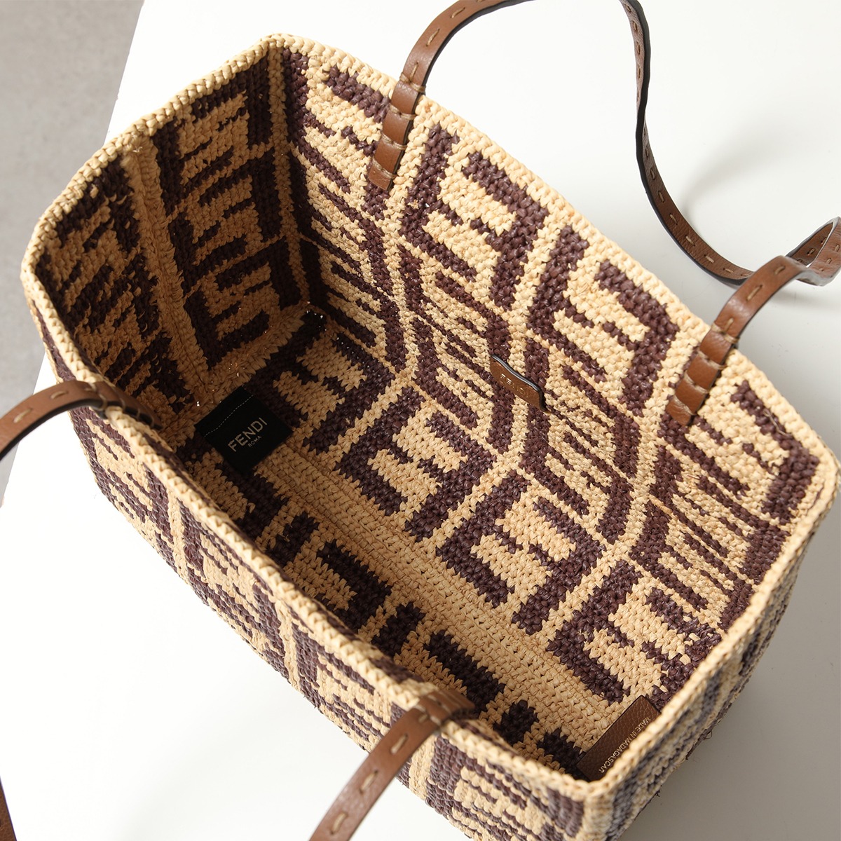 楽天市場】FENDI フェンディ トートバッグ ROLL SMALL ロール スモール