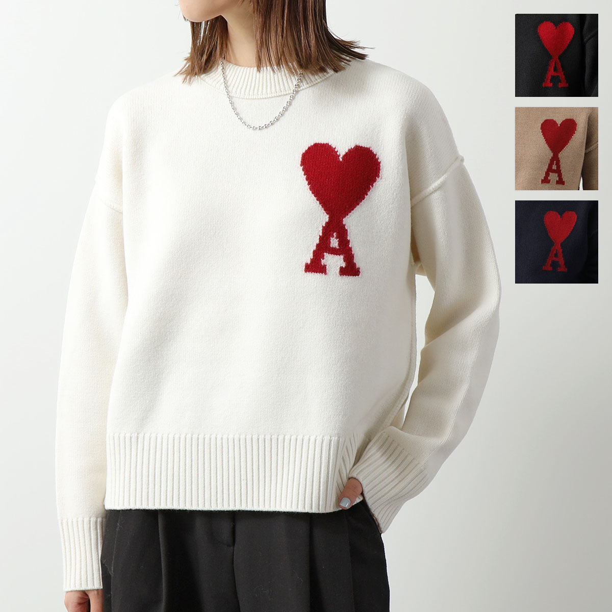 AMI PARIS ニットセーター AMI PARIS (アミパリス) Ami de Coeur