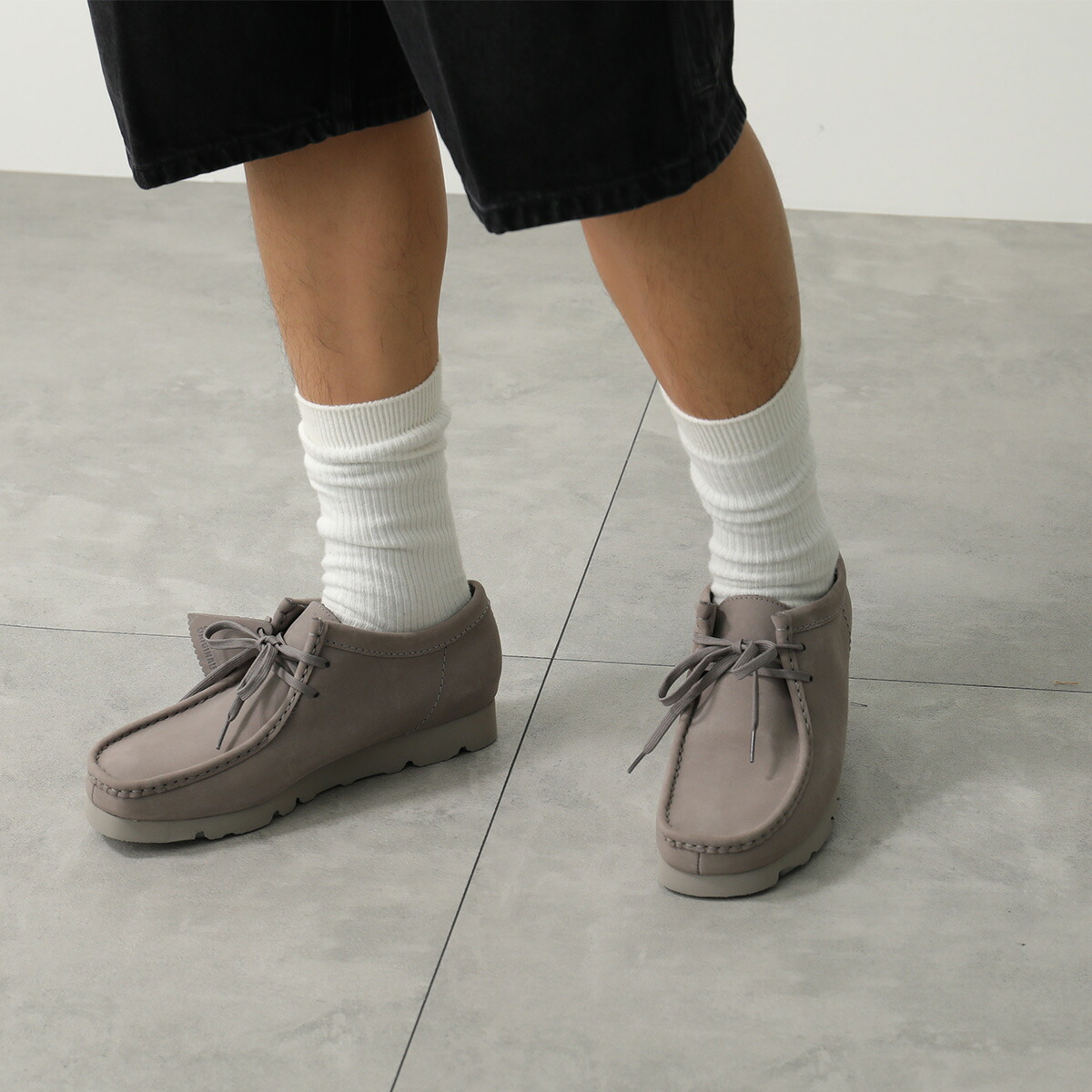 楽天市場】Clarks クラークス モカシン 26180662 26180638 WallabeeGTX