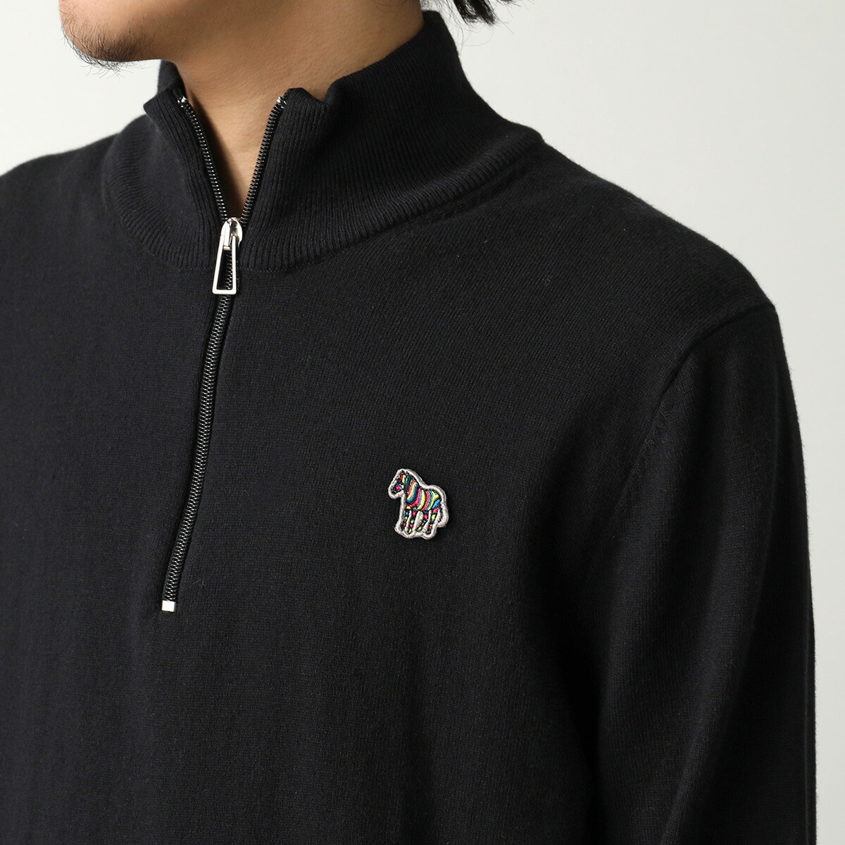 楽天市場】Paul Smith ポールスミス ニット SWEATER ZIP NECK ZEB BAD