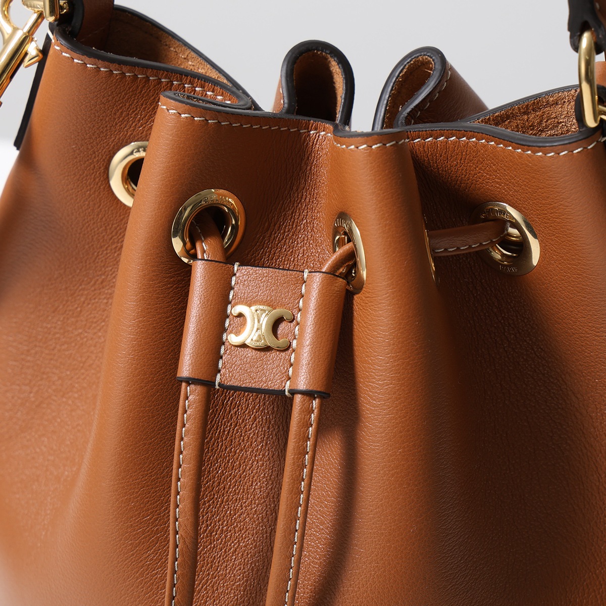 楽天市場】CELINE セリーヌ ハンドバッグ TEEN BUCKET CLARA ティーン