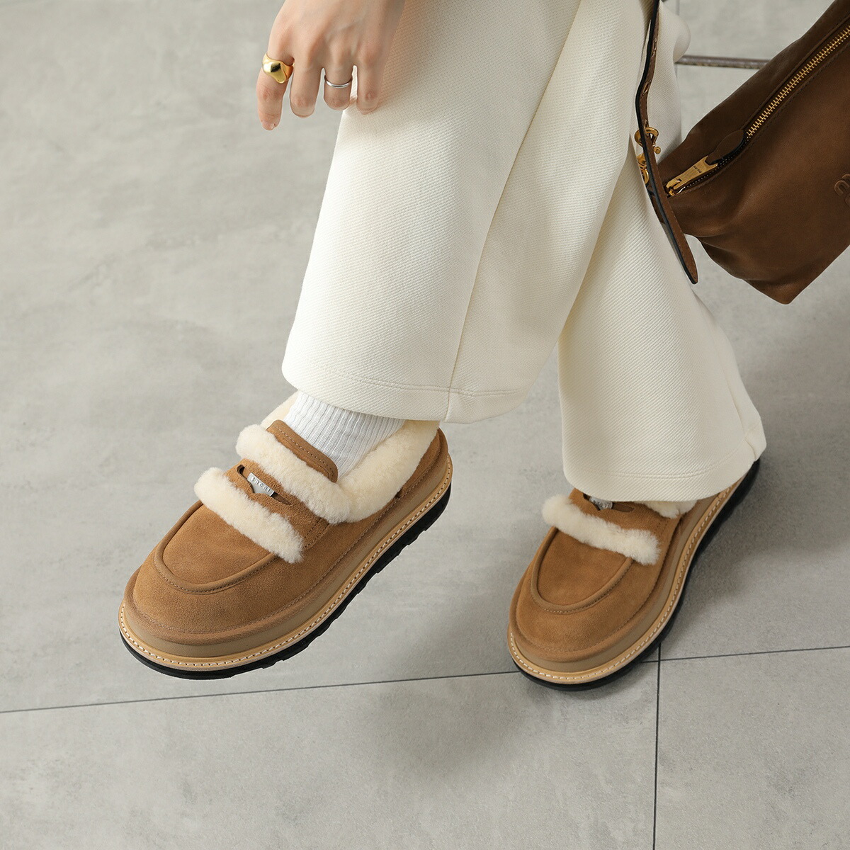 楽天市場】UGG × sacai アグ サカイ コラボ ローファー Loafer 1178370