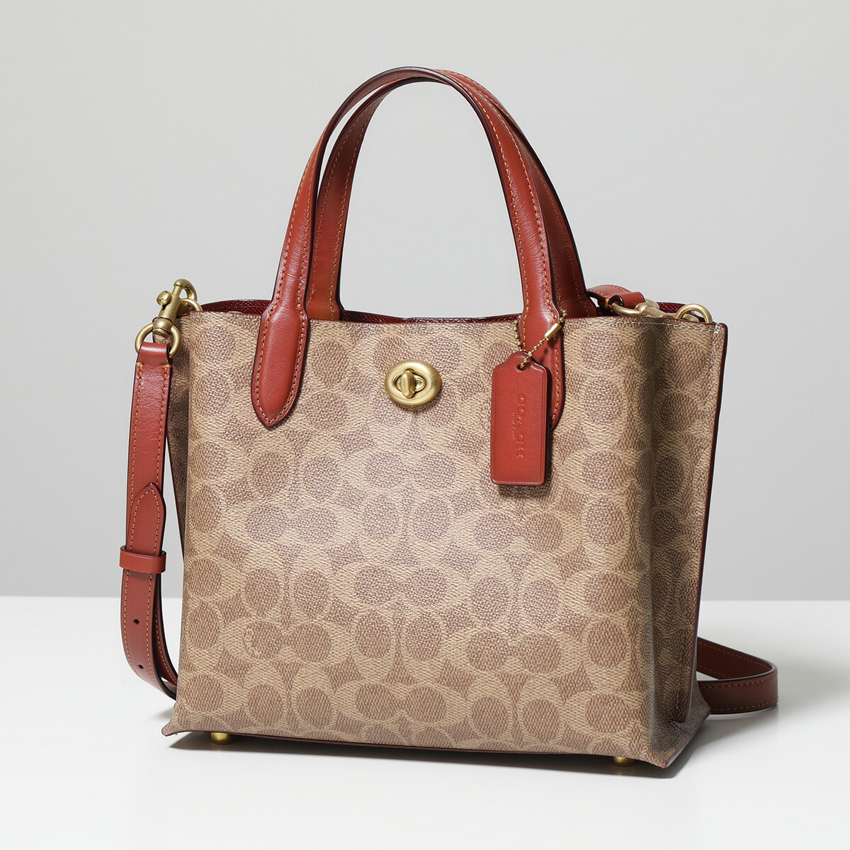 楽天市場】COACH コーチ ショルダーバッグ ウィロウ C8562 レディース