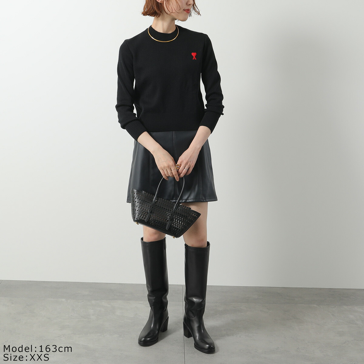 楽天市場】ami paris アミパリス セーター BFFKS001.001 レディース