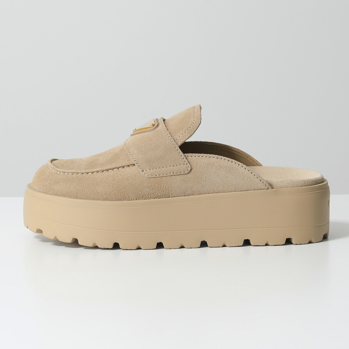 楽天市場】PRADA プラダ ミュール 1XZ778 054 レディース スエード