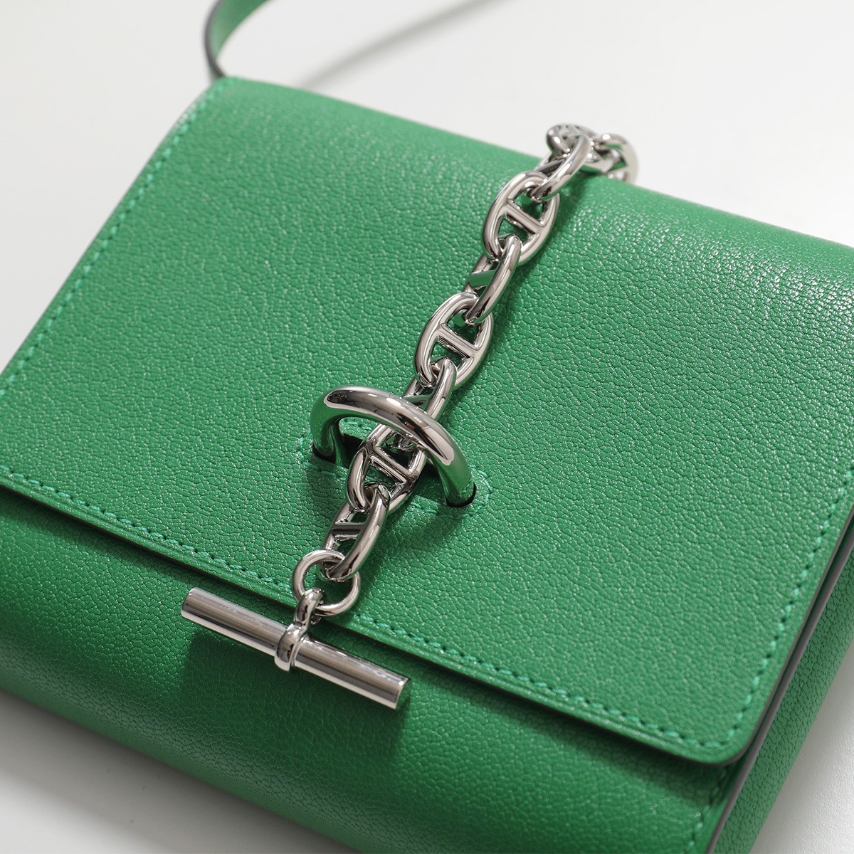 楽天市場】HERMES エルメス ショルダーバッグ シェーヌダンクル トゥー