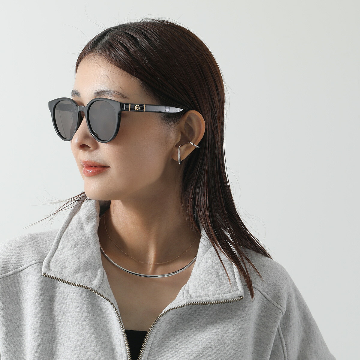 楽天市場】GUCCI グッチ サングラス GG0638SK レディース ボストン型