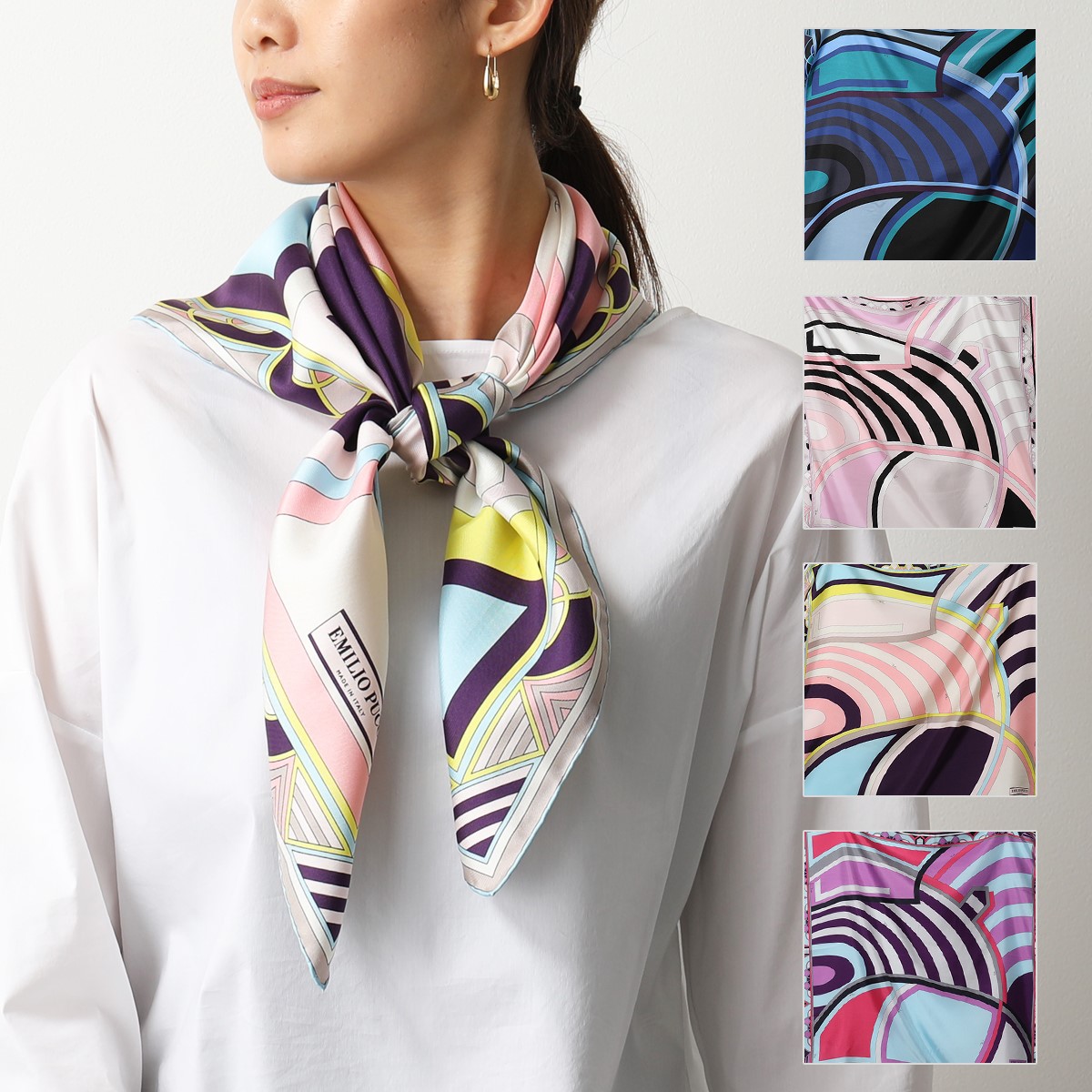 楽天市場】EMILIO PUCCI エミリオプッチ 8J639 09901 1522 カラー4色