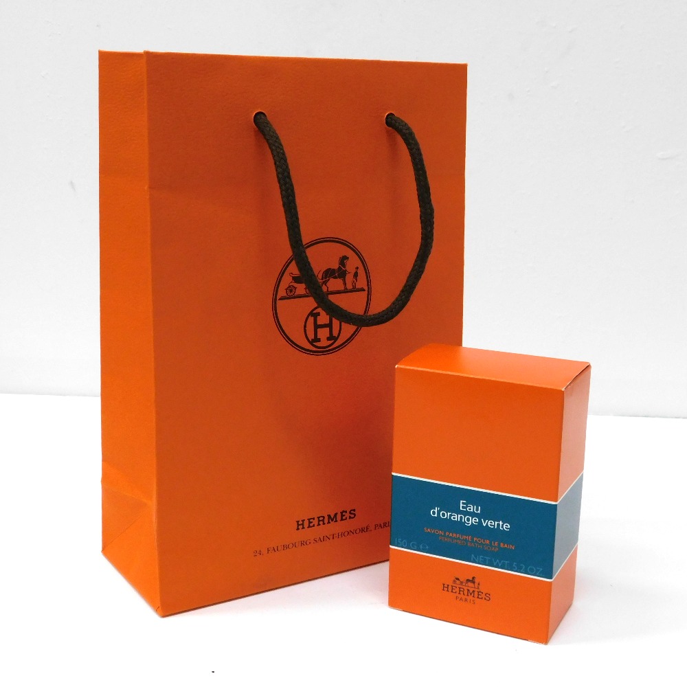 楽天市場】エルメス 石鹸 オー ドランジュ ヴェルト パフュームド バス