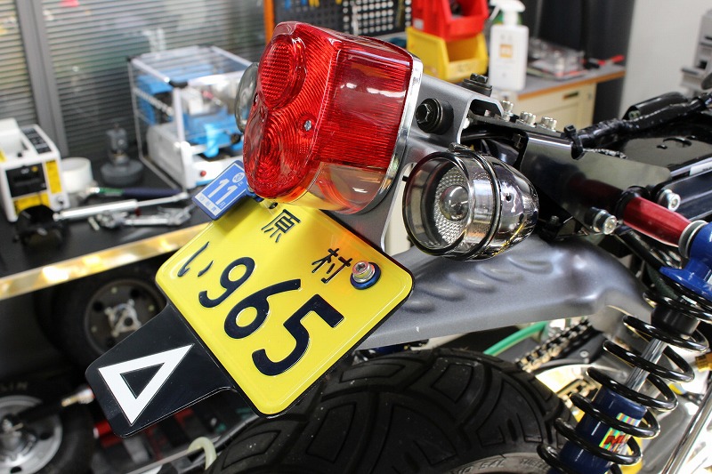 楽天市場】ミニモト モンキークラシックテールランプキットLEDレッド