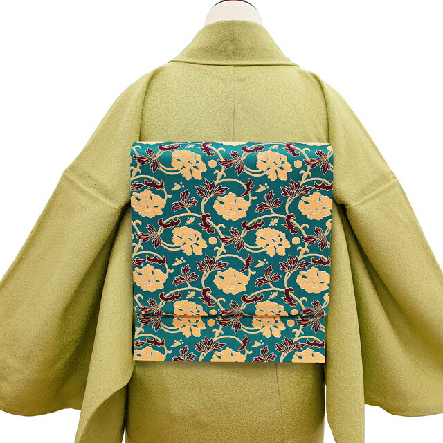 楽天市場】【新古品】 袋帯 未使用 西陣 京藝 正絹 全通 京都工藝美術