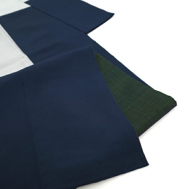 楽天市場】【中古】 小千谷紬 着物 正絹 袷 手織り 織り分け 霞横段