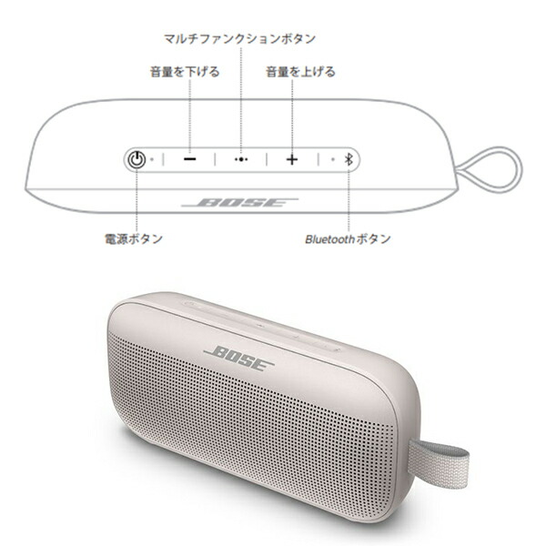 楽天市場】BOSE(ボーズ) / SoundLink Flex / White Smoke Bluetooth