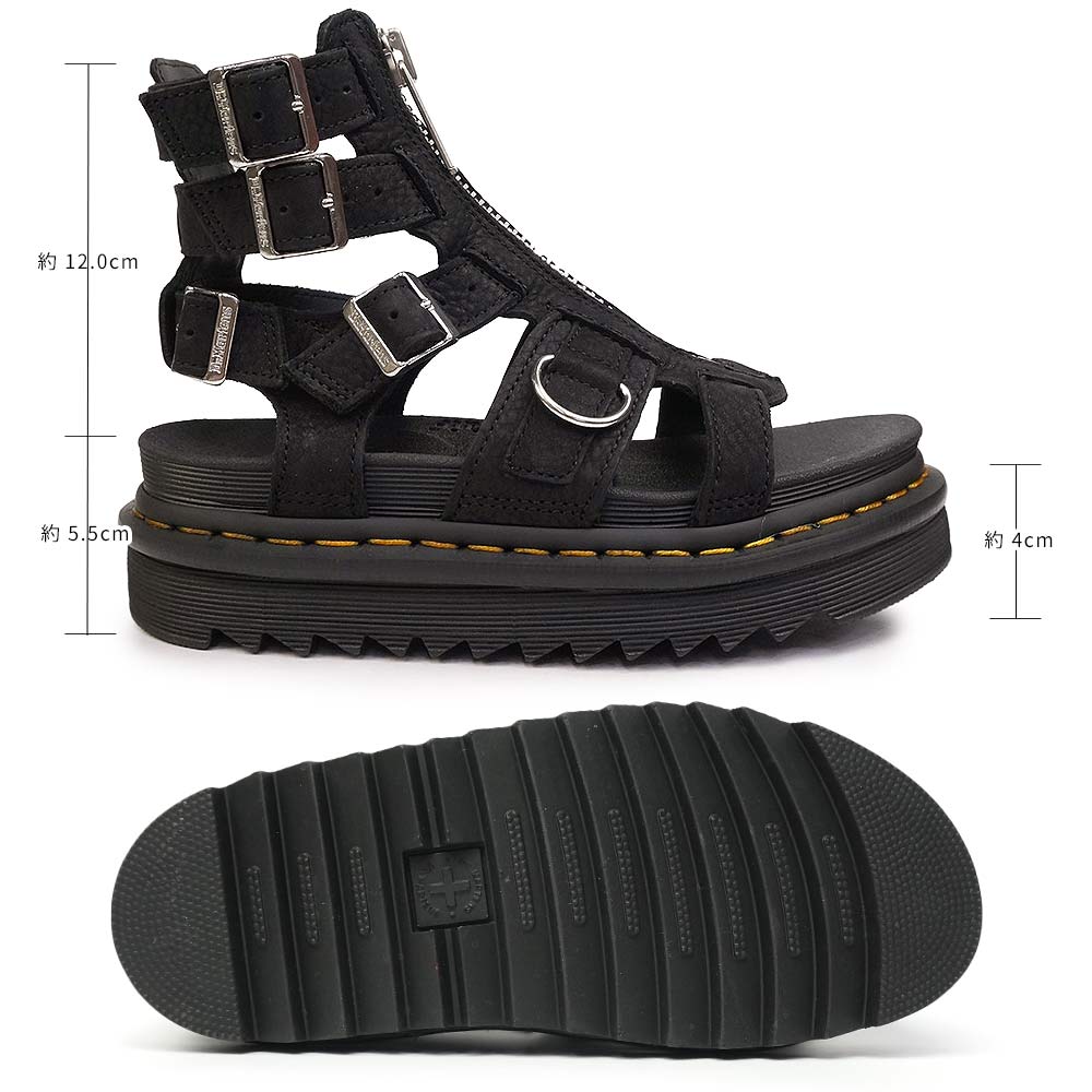 楽天市場】ドクターマーチン グラディエーター サンダル レディース