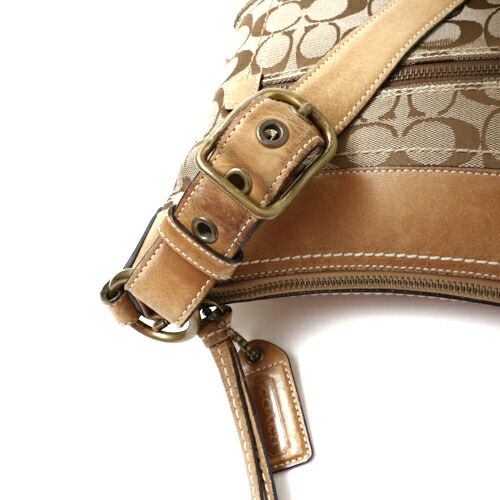 楽天市場】コーチ COACH ショルダーバッグ F10402 シグネチャー レザー