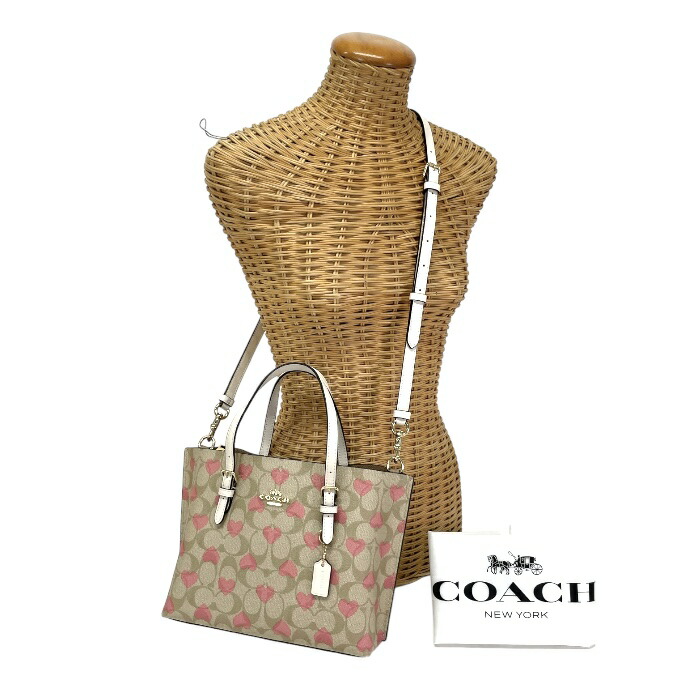 楽天市場】コーチ COACH モリー トート 25 シグネチャー キャンバス