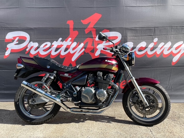 楽天市場】KAWASAKI ゼファー400/χ 54π PRETTY ガニマタブレット管