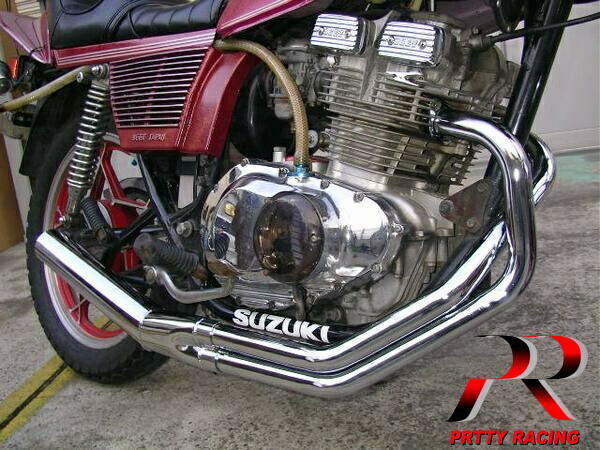 楽天市場】SUZUKI GSX250E ザリ 二重加工済みクロス 新品 マフラー