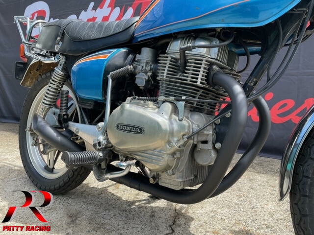 楽天市場】HONDA CB250T CB400T ホーク2 手曲げ薄型ブレイド管 ハス