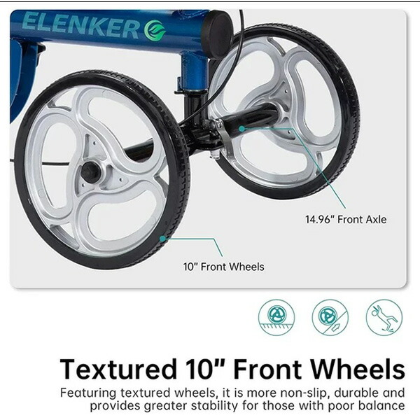 楽天市場】【歩行補助車】ELENKER ウルトラ コンパクト ニー