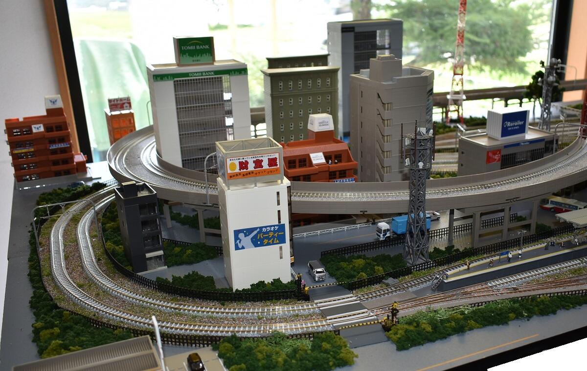 楽天市場】鉄道模型ジオラマレイアウトNゲージ用 複線渡り線