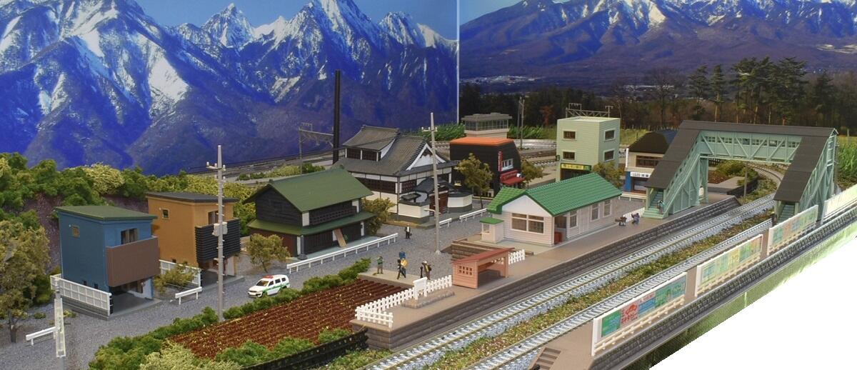 楽天市場】「送料無料」鉄道模型ジオラマレイアウトNゲージ用 複線