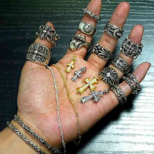 楽天市場】クロスバンドリング シルバー925 リング メンズ レディース