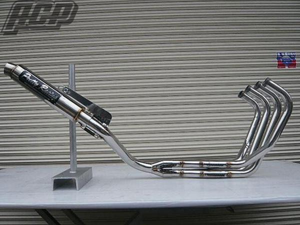 楽天市場】プリティー製 CBR400F 極 タイプ1 4-2-1 マフラー メッキ