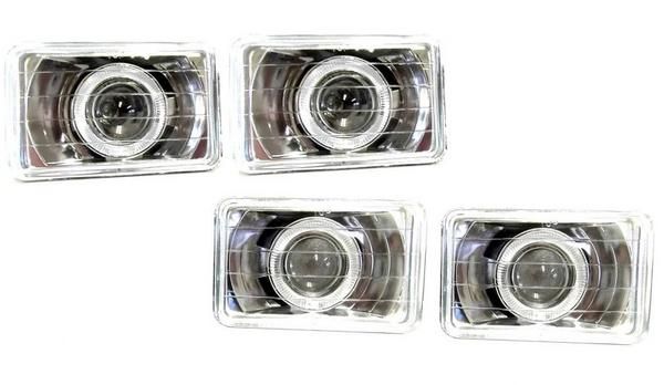 楽天市場】送料無料 汎用 白 角4灯 ヘッドランプ ランクル60 ランクル