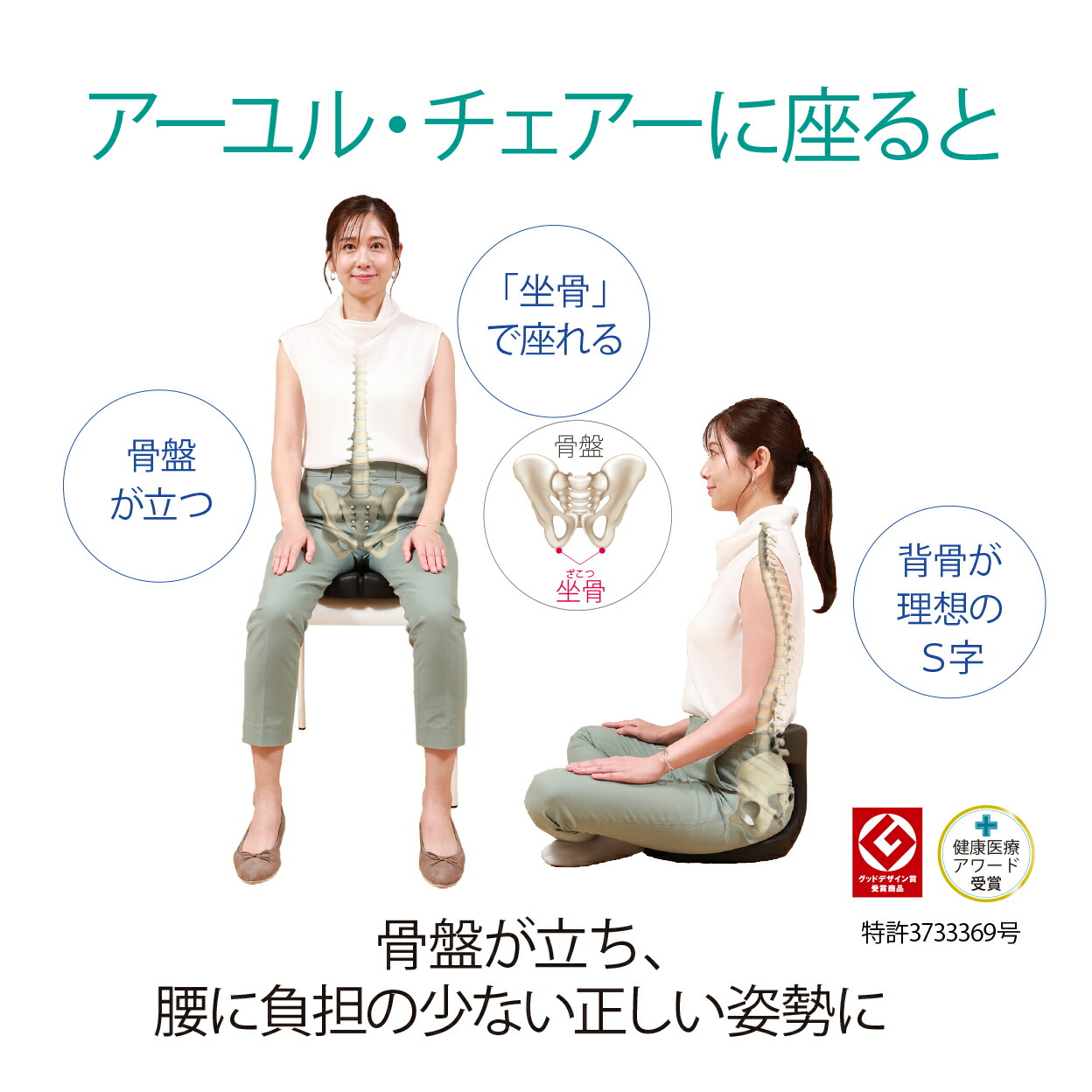 楽天市場】公式 骨盤矯正 座椅子 脊柱管狭窄症 床 クッション 腰痛対策