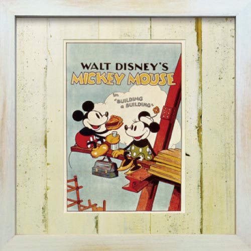楽天市場】アートフレーム ビンテージ ディズニー ミッキーマウス2ゆう