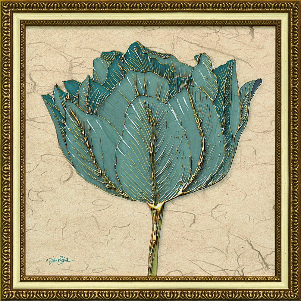楽天市場】絵画 ダイアン スティムソン「ゴールド ターコイズ