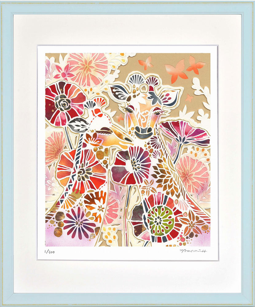 楽天市場】きりん 絵画の通販