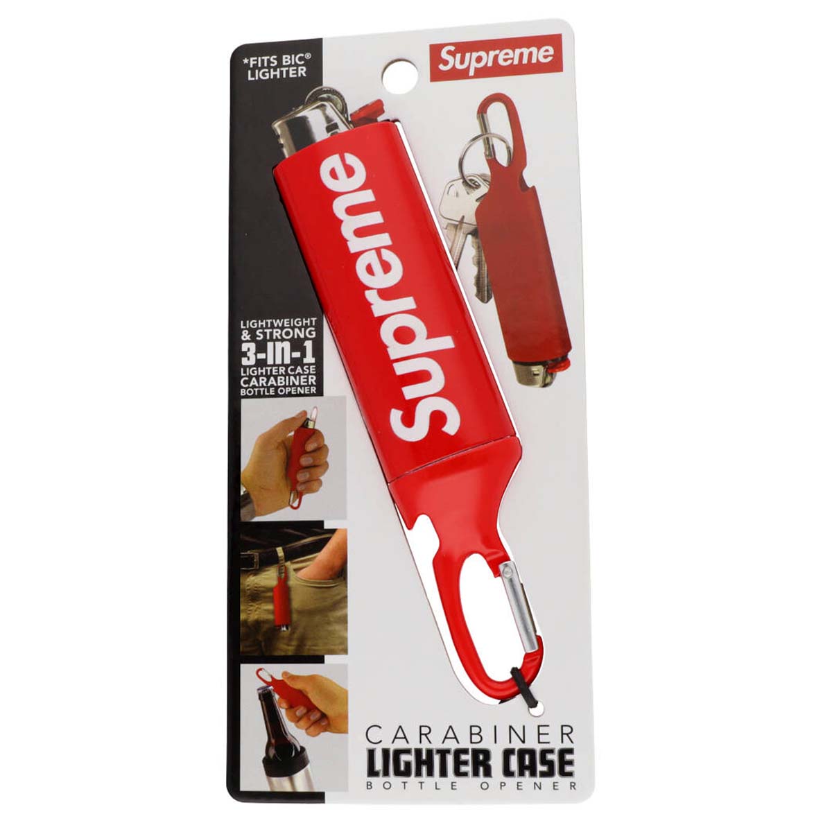 楽天市場】Supreme シュプリーム ライターケース カラビナ