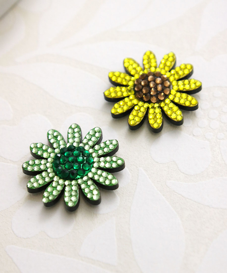 楽天市場】ブローチ マグネット フラワー Mサイズ 植物 お花 可愛い